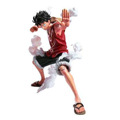 figure monkey d luffy maximatic plus one piece 21cm