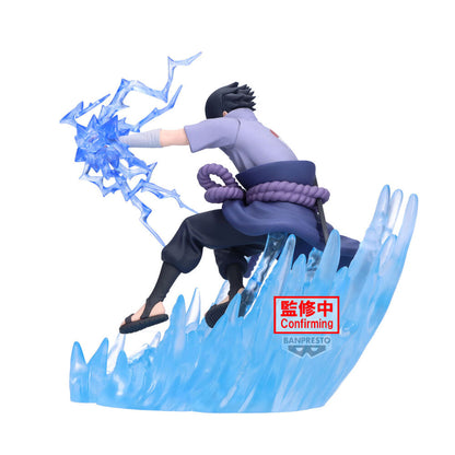 Figura Sasuke Uchiha Batalha Combinada Naruto Shippuden 14cm