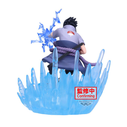 Figura Sasuke Uchiha Batalha Combinada Naruto Shippuden 14cm