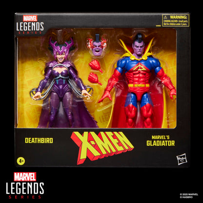 Blister 2 figurki Deathbird i Marvel's Gladiator X Men seria Marvel Legends 15 cm