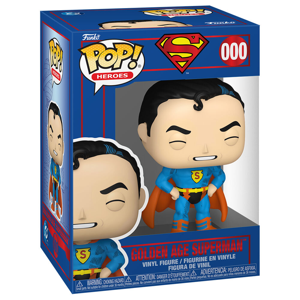 Figurine POP DC Comics Superman Superman de l'Âge d'Or