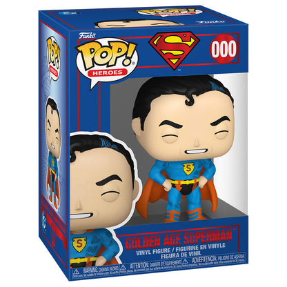 Figurine POP DC Comics Superman Superman de l'Âge d'Or