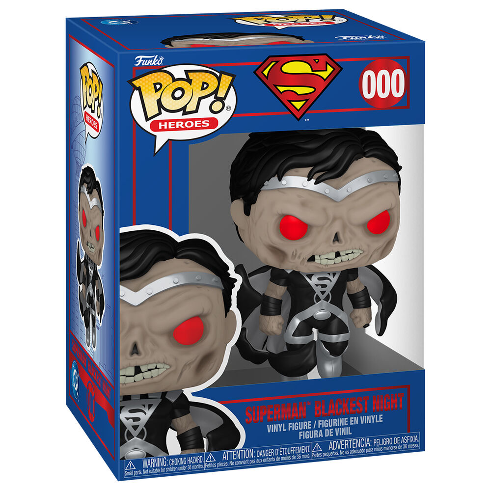 Figura Funko POP do Superman da DC Comics - Superman: A Noite Mais Densa