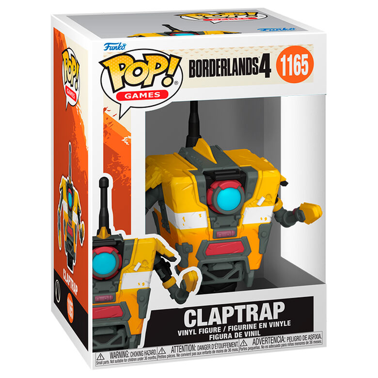 Borderlands 4 Claptrap POP Figure