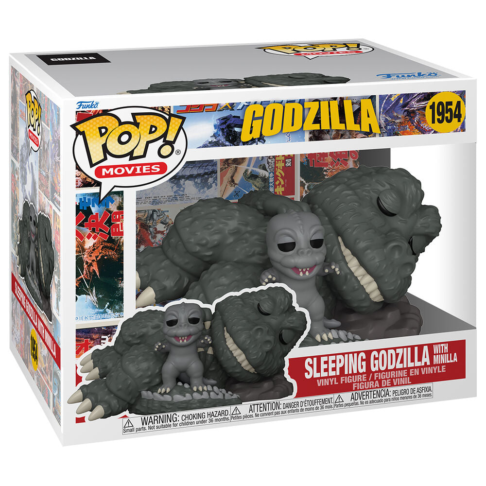 POP Figure Super Godzilla Sleeping Godzilla with Minilla