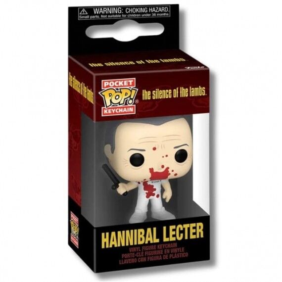 Pocket POP Schlüsselanhänger Das Schweigen der Lämmer Hannibal Lecter