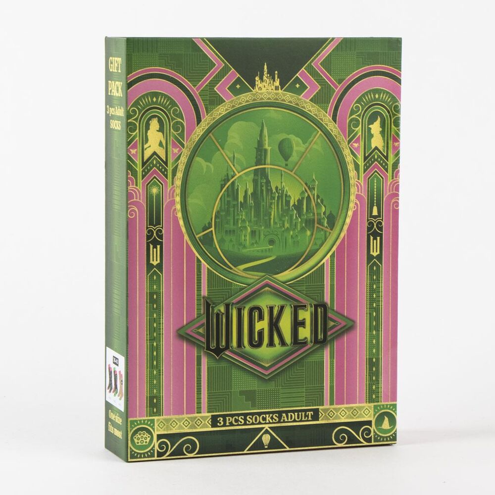 Set mit 3 Wicked Socken für Erwachsene