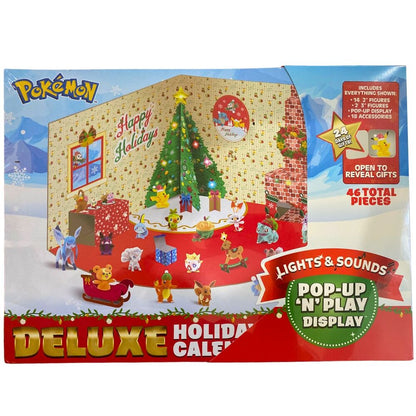deluxe pokemon advent calendar with lights and sound