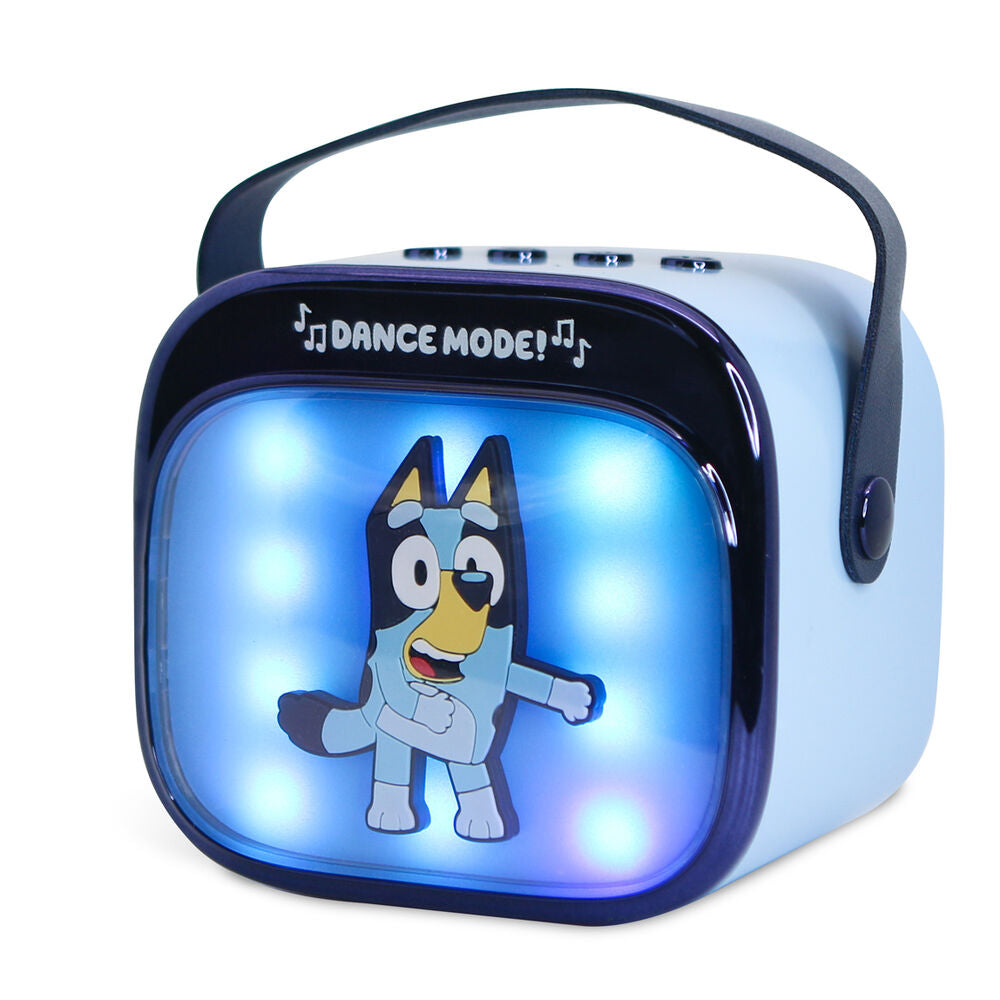 Altoparlante e microfono karaoke a LED Bluey