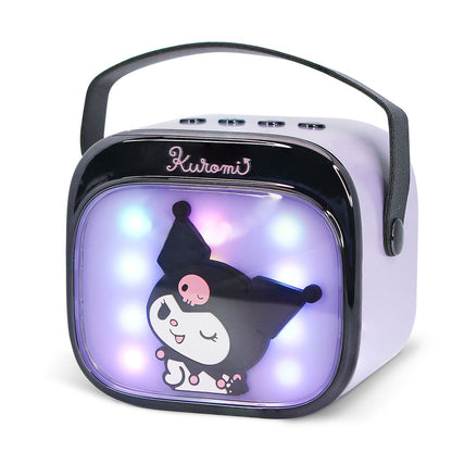 Haut parleur et microphone karaoké LED Kuromi Hello Kitty