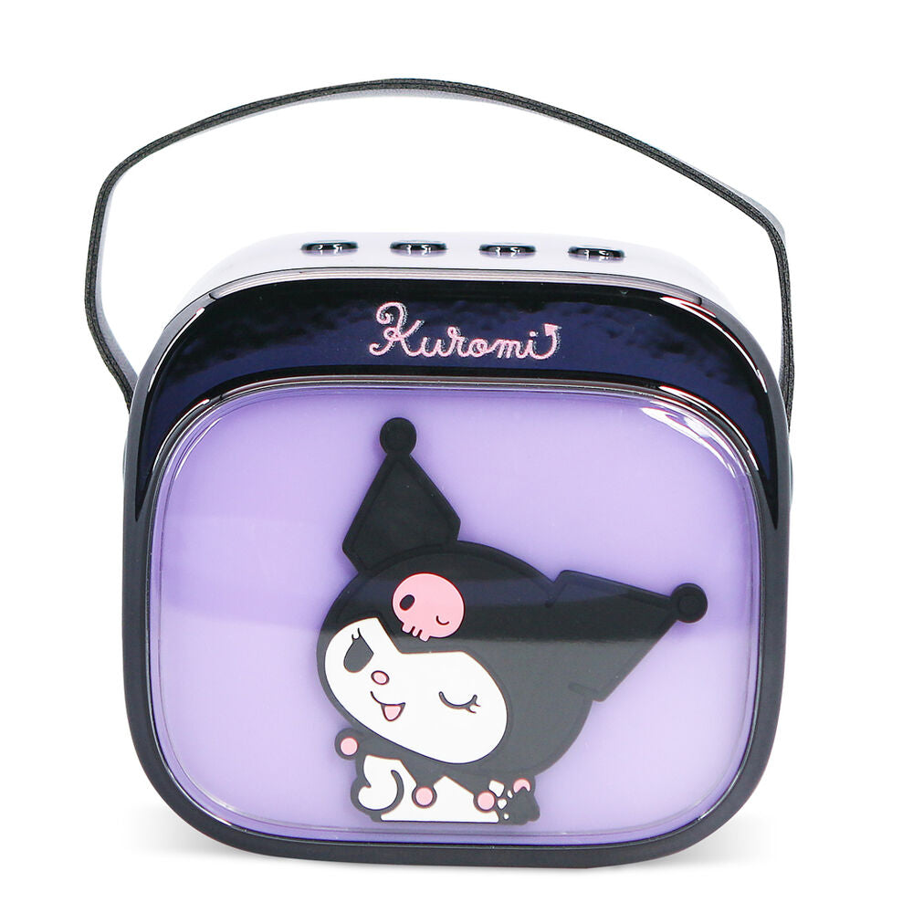 Haut parleur et microphone karaoké LED Kuromi Hello Kitty