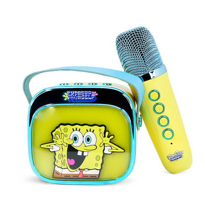 SpongeBob LED Karaoke Lautsprecher und Mikrofon
