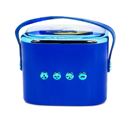 Caixa de som e microfone de karaokê com LED do Sonic the Hedgehog