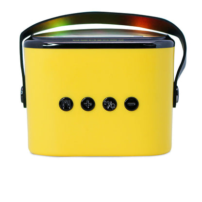 Caixa de som e microfone de karaokê LED do Pikachu Pokémon