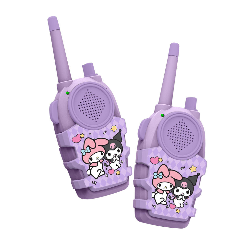 Kuromi Hello Kitty Walkie Talkie Set