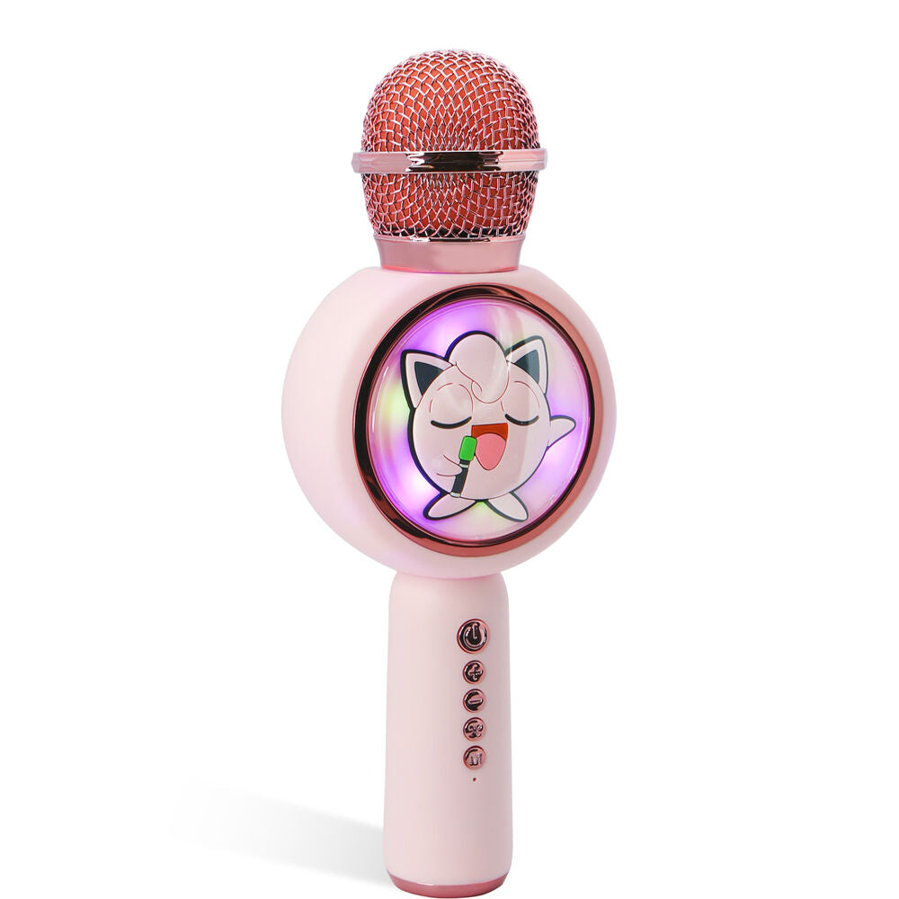 Micrófono con altavoz LED de Jiggly Puff de Pokémon
