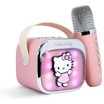 Hello Kitty LED Karaoke Speaker and Microphone