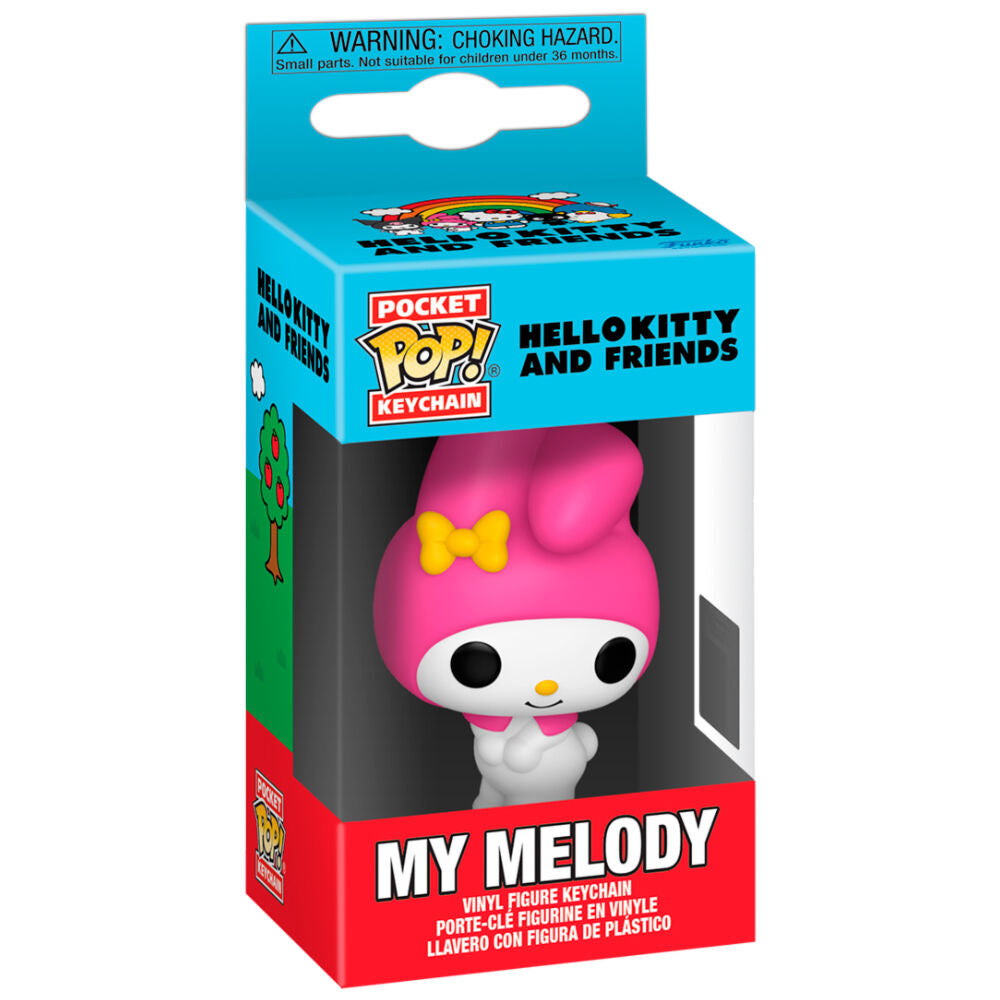 pocket pop keychain hello kitty and friends my melody