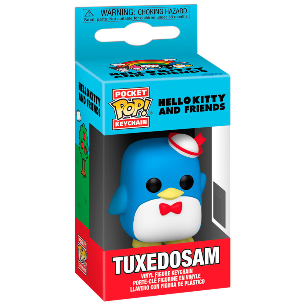 pocket pop keychain hello kitty and friends tuxedosam