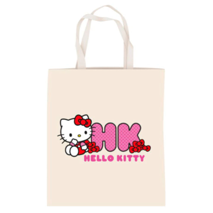 flower hello kitty shopping bag