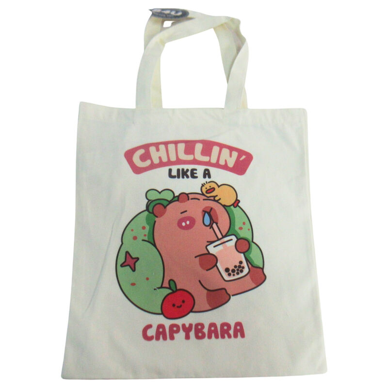 Chillin Capybara Einkaufstasche