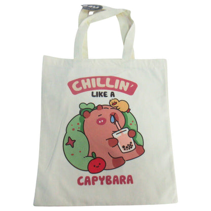 Chillin Capybara Einkaufstasche