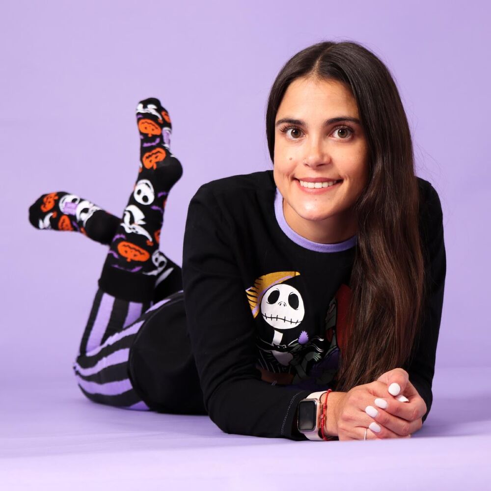 Piżama Disney dla dorosłych z filmu „Miasteczko Halloween”