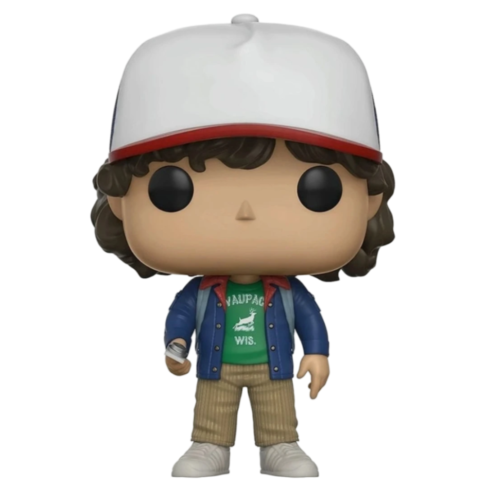 pop figure stranger things dustin with compass