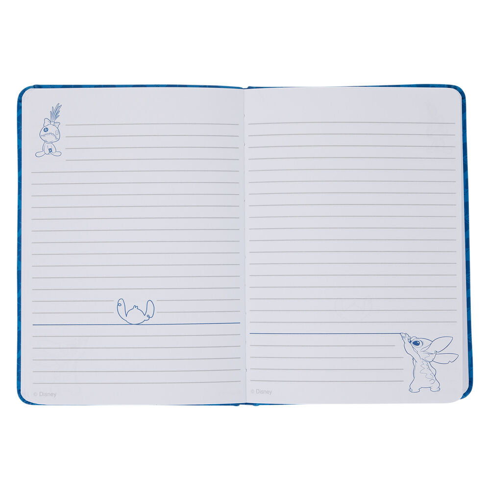 Holiday Stitch Disney Loungefly Notebook