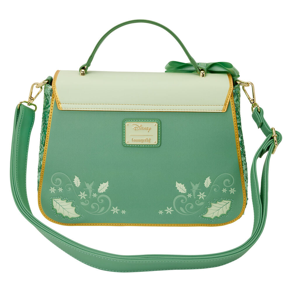 Disney Loungefly Tinker Bell Peter Pan Holiday Crossbody Bag