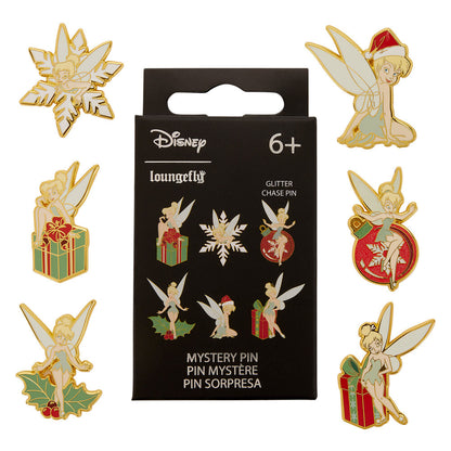 blind box mystery enamel pin holiday tinkerbell peter pan disney loungefly