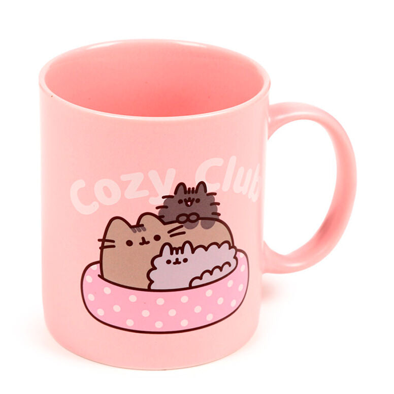 cozy club pusheen cat mug 300ml