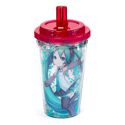 Hatsune Miku 500ml Glass