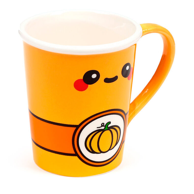 Caneca de Abóbora Foodiemals com Tampa 325ml