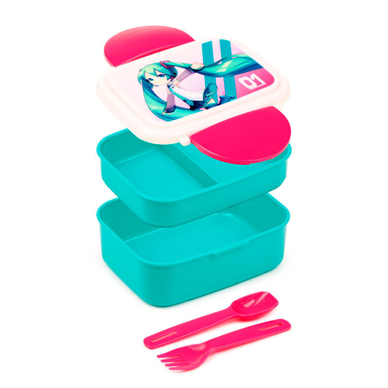 Macchina per sandwich Hatsune Miku + posate