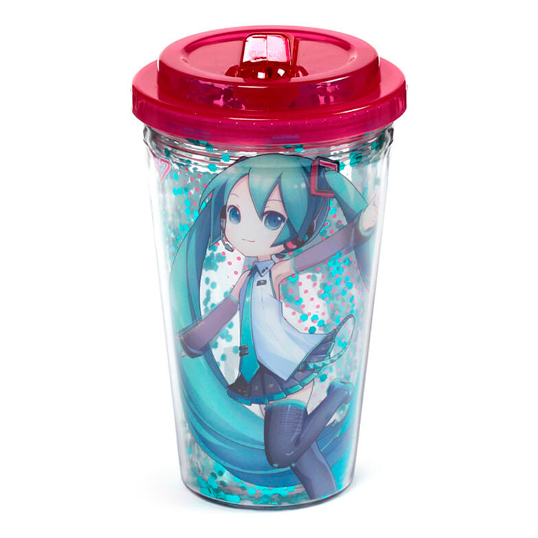 Hatsune Miku 500ml Glass