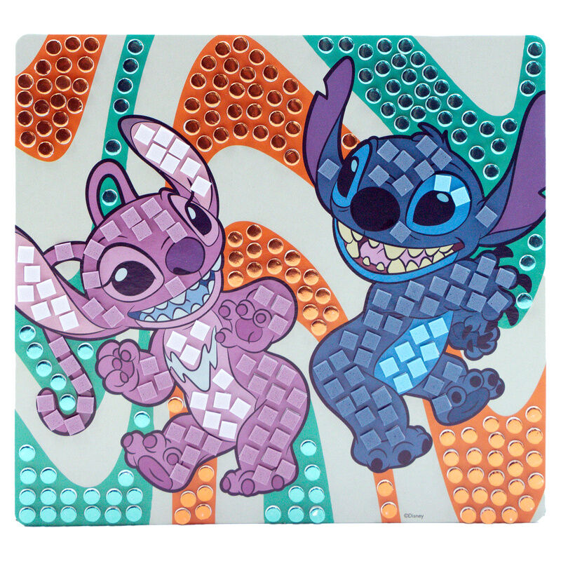 Mosaïque en mousse EVA Stitch Disney