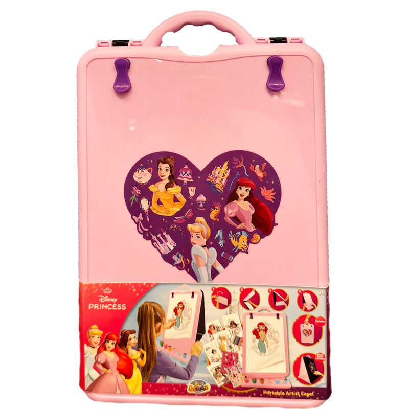 portable art easel disney princesses
