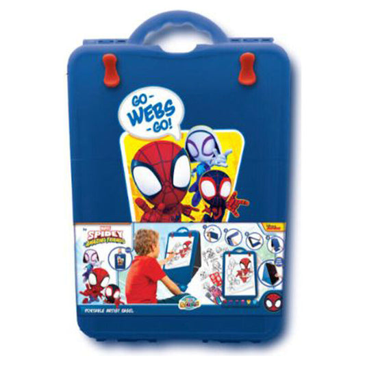 spiderman marvel portable art easel