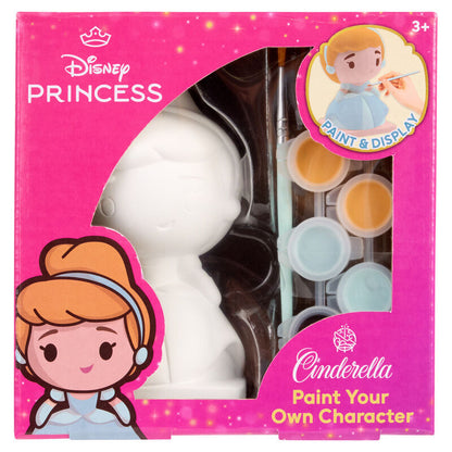 plaster figure for painting disney cinderella