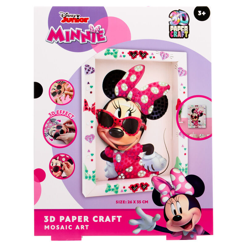 mosaic craft 3d minnie disney