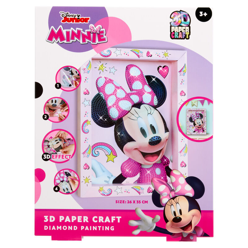 diamond mosaic craft 3d minnie disney