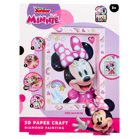 diamond mosaic craft 3d minnie disney