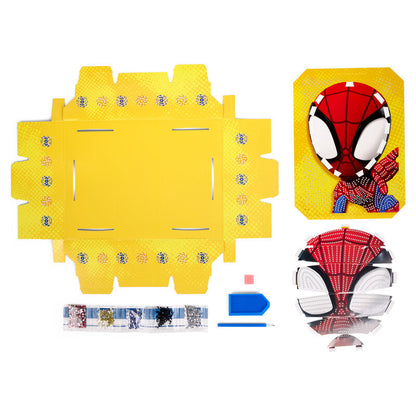 Diamond Mosaic Craft 3D Spiderman Marvel