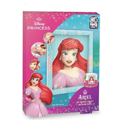 Assorted Disney Princesses 3D Craft Mosaic