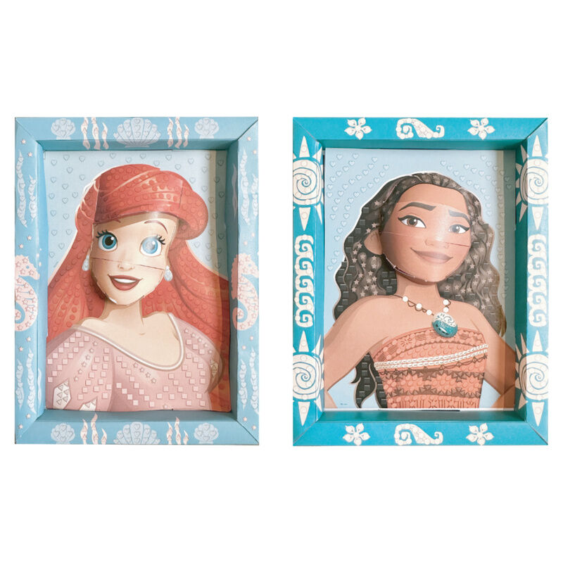 Assorted Disney Princesses 3D Craft Mosaic