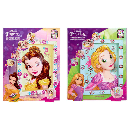 3d craft diamond mosaic disney princesses assortment