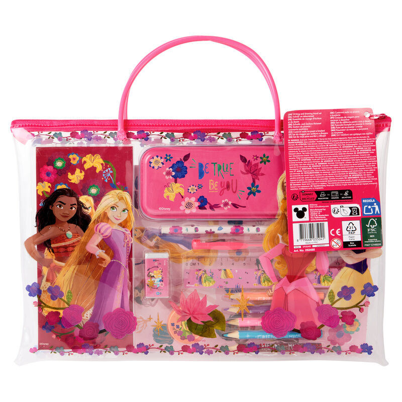 disney princesses stationery set