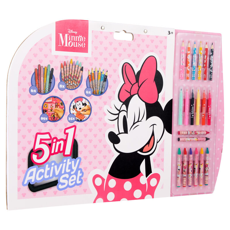 disney minnie 5 in 1 activity set