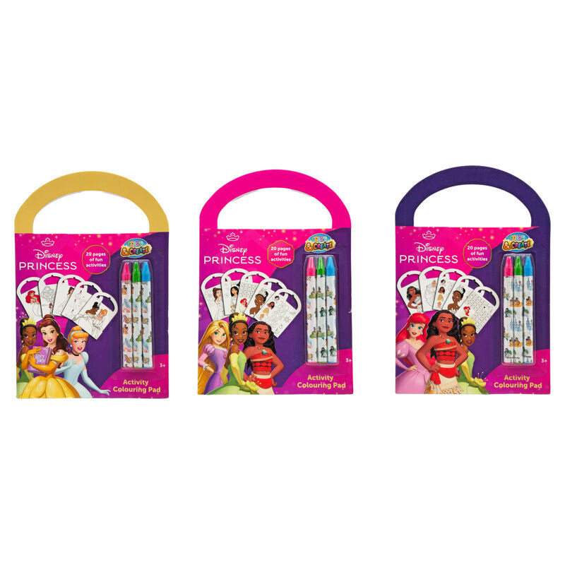 disney princesses activity and coloring set assortment